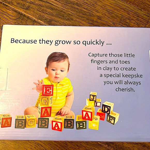 NEW Clay Keepsake & Photo Wall Frame Kit - Picture 5 of 13